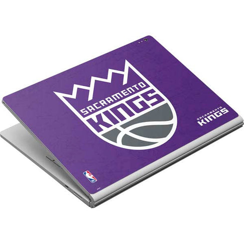 NBA Sacramento Kings Distressed Surface Book Skin