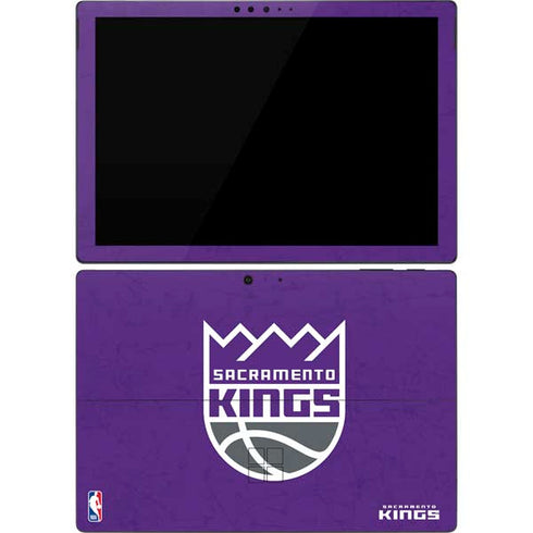 NBA Sacramento Kings Distressed Surface Pro 7 Skin