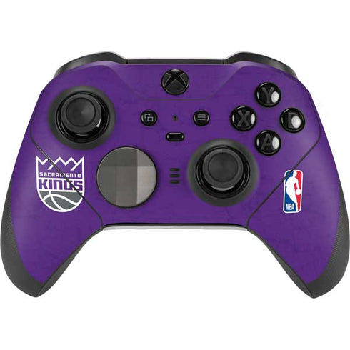 NBA Sacramento Kings Distressed Xbox Elite Wireless Controller Series 2 Skin