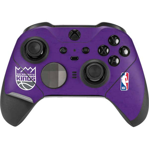 NBA Sacramento Kings Distressed Xbox Elite Wireless Controller Series 2 Skin