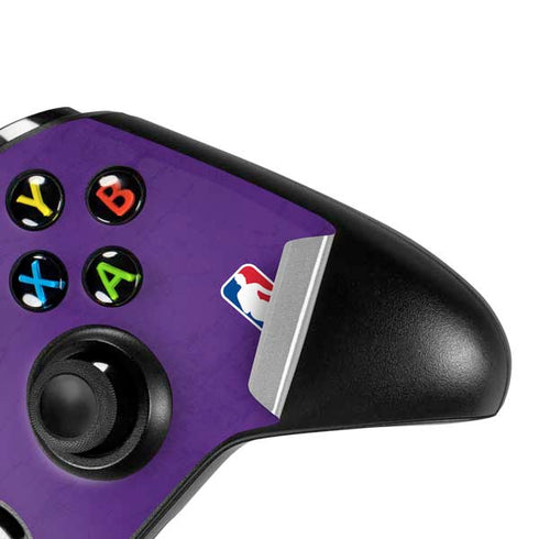 NBA Sacramento Kings Distressed Xbox One S Controller Skin