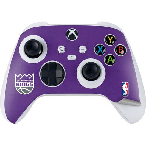 NBA Sacramento Kings Distressed Xbox Series S Bundle Skin