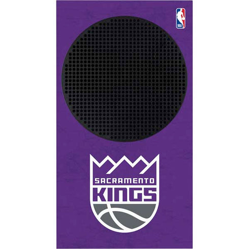 NBA Sacramento Kings Distressed Xbox Series S Console Skin