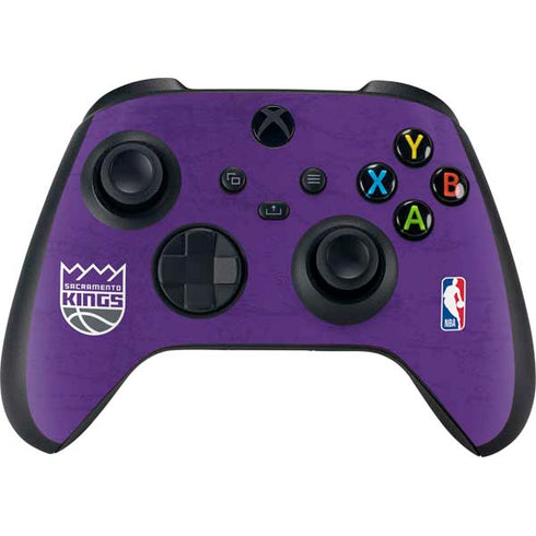 NBA Sacramento Kings Distressed Xbox Series X Bundle Skin