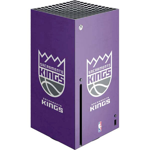 NBA Sacramento Kings Distressed Xbox Series X Skins