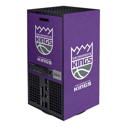 NBA Sacramento Kings Distressed XBox Series X Digital Edition Bundle Skin