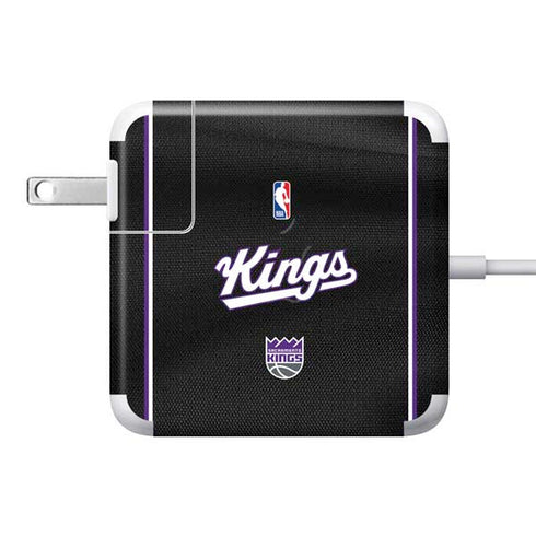NBA Sacramento Kings Jersey 85W Power Adapter (15 and 17 inch MacBook Pro Charger) Skin
