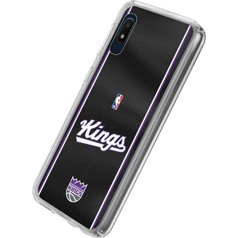 NBA Sacramento Kings Jersey Galaxy A10e Clear Case