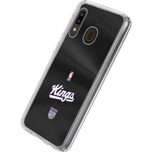 NBA Sacramento Kings Jersey Galaxy A20 Clear Case