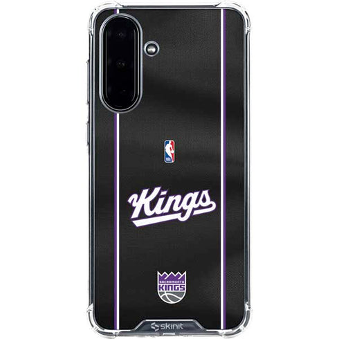 NBA Sacramento Kings Jersey Galaxy A36 5G Clear Case