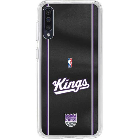 NBA Sacramento Kings Jersey Galaxy A50 Clear Case