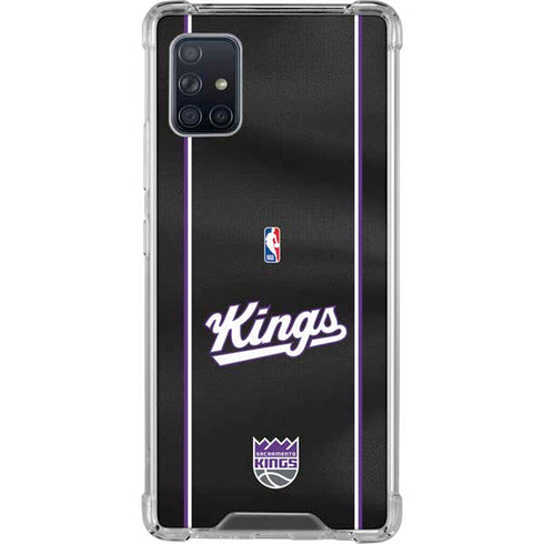 NBA Sacramento Kings Jersey Galaxy A51 5G Clear Case