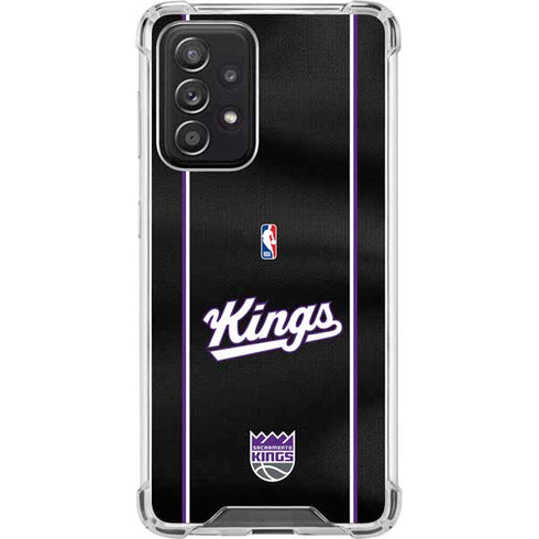 NBA Sacramento Kings Jersey Galaxy A52 5G Clear Case
