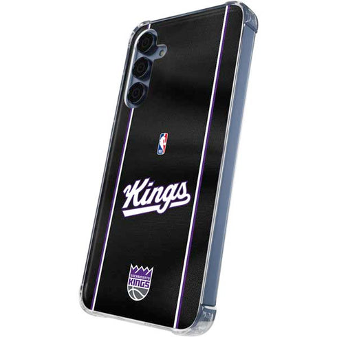 NBA Sacramento Kings Jersey Galaxy A55 5G Clear Case