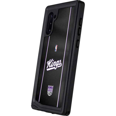 NBA Sacramento Kings Jersey Galaxy Note 10 Waterproof Case