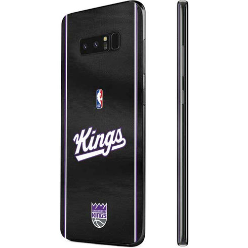 NBA Sacramento Kings Jersey Galaxy Note 8 Skin