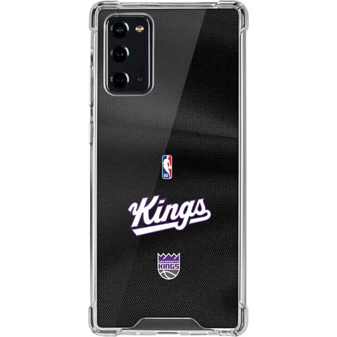 NBA Sacramento Kings Jersey Galaxy Note20 5G Clear Case