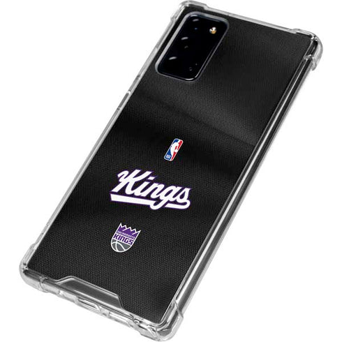NBA Sacramento Kings Jersey Galaxy Note20 5G Clear Case