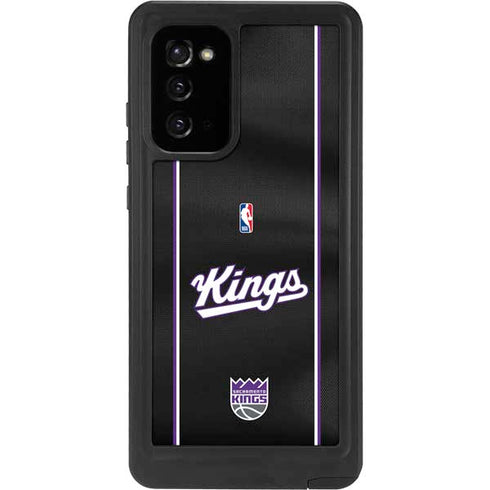 NBA Sacramento Kings Jersey Galaxy Note20 5G Waterproof Case