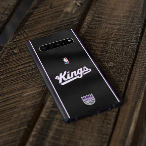 NBA Sacramento Kings Jersey Galaxy S10 Plus Skin