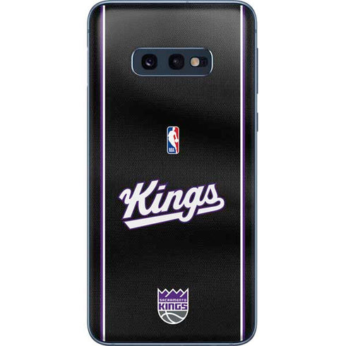 NBA Sacramento Kings Jersey Galaxy S10e Skin