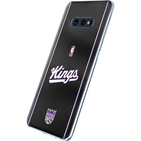 NBA Sacramento Kings Jersey Galaxy S10e Skin