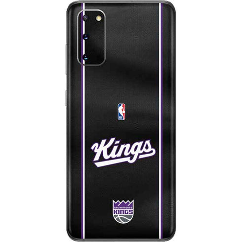 NBA Sacramento Kings Jersey Galaxy S20 Skin