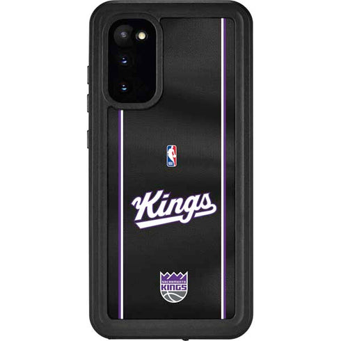 NBA Sacramento Kings Jersey Galaxy S20 Waterproof Case