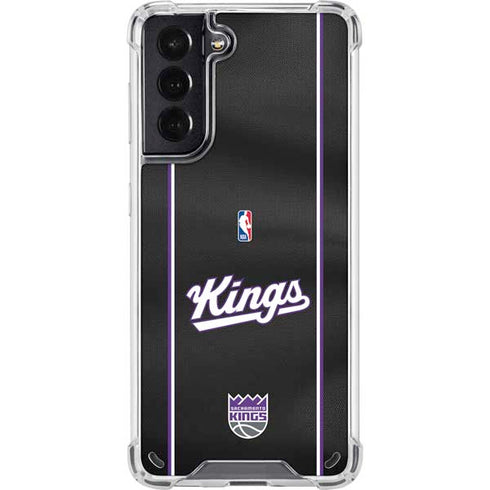 NBA Sacramento Kings Jersey Galaxy S21 5G Clear Case