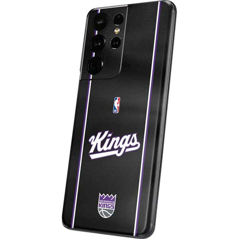NBA Sacramento Kings Jersey Galaxy S21 Ultra 5G Skin