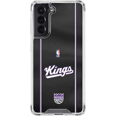 NBA Sacramento Kings Jersey Galaxy S22 Clear Case