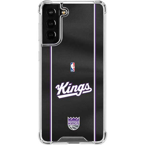NBA Sacramento Kings Jersey Galaxy S22 Plus Clear Case