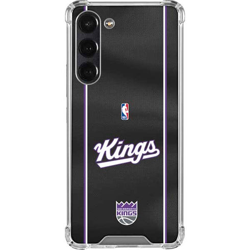 NBA Sacramento Kings Jersey Galaxy S23 FE Clear Case