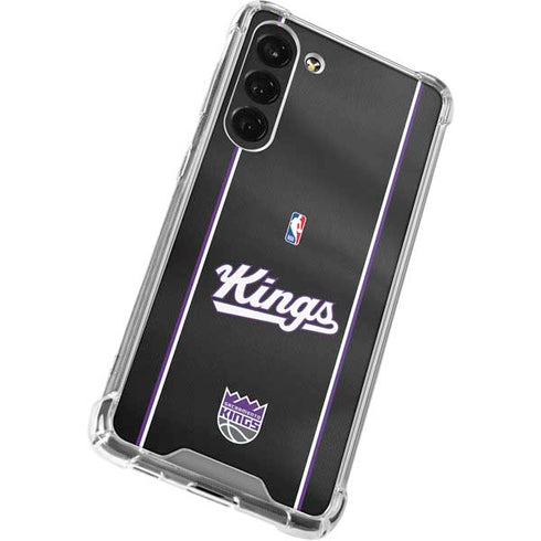 NBA Sacramento Kings Jersey Galaxy S23 Plus Clear Case