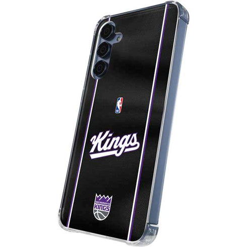 NBA Sacramento Kings Jersey Galaxy S24 Clear Case