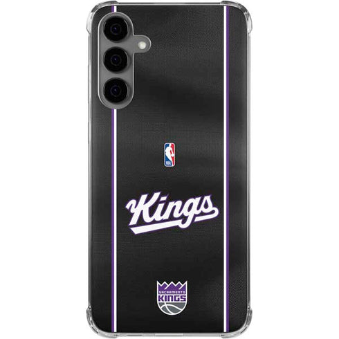 NBA Sacramento Kings Jersey Galaxy S24 Plus Clear Case