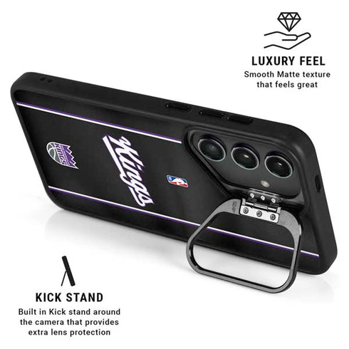 NBA Sacramento Kings Jersey Galaxy S24 Plus Kickstand Case