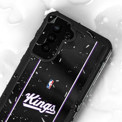 NBA Sacramento Kings Jersey Galaxy S24 Waterproof Case