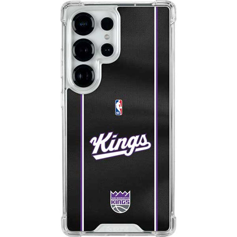 NBA Sacramento Kings Jersey Galaxy S25 Ultra Clear Case