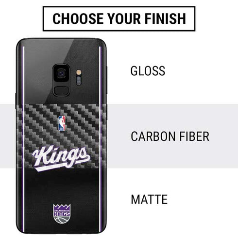 NBA Sacramento Kings Jersey Galaxy S9 Skin
