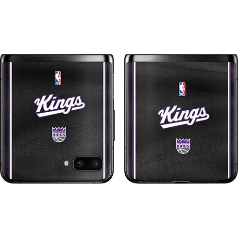 NBA Sacramento Kings Jersey Galaxy Z Flip Skin