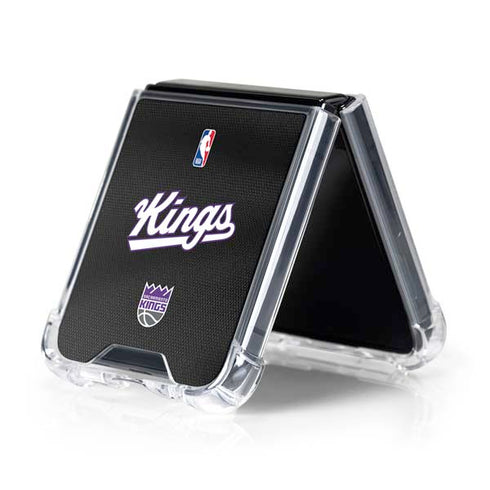NBA Sacramento Kings Jersey Galaxy Z Flip5 5G Clear Case
