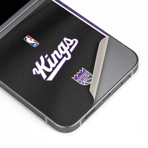 NBA Sacramento Kings Jersey Galaxy Z Flip6 Skin