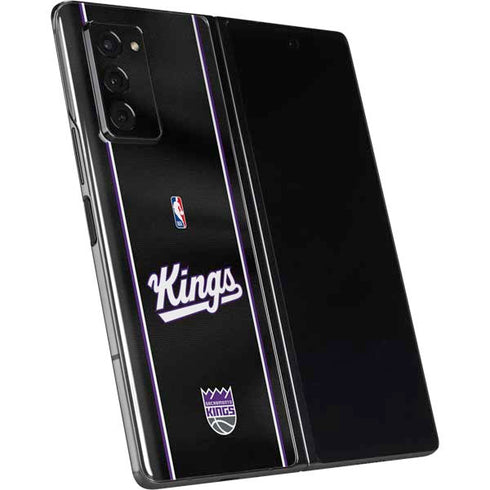 NBA Sacramento Kings Jersey Galaxy Z Fold2 5G Skin