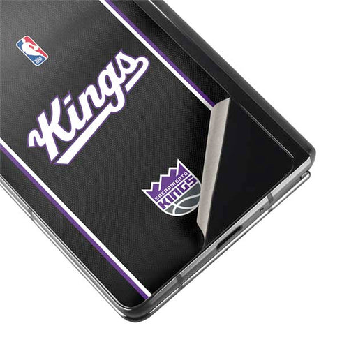 NBA Sacramento Kings Jersey Galaxy Z Fold2 5G Skin