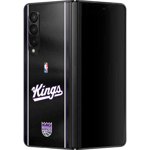 NBA Sacramento Kings Jersey Galaxy Z Fold3 5G Skin