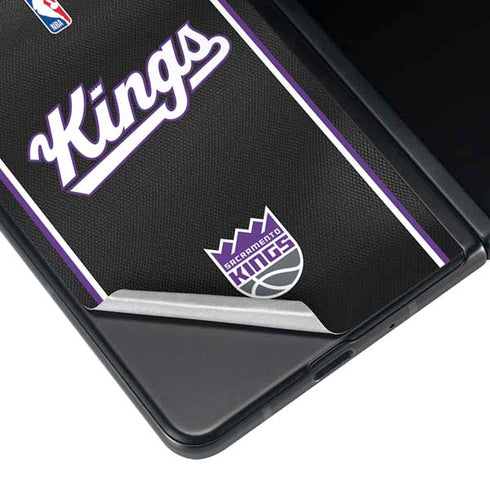 NBA Sacramento Kings Jersey Galaxy Z Fold3 5G Skin