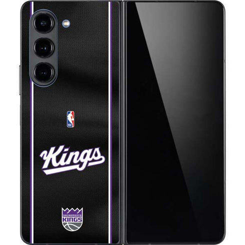 NBA Sacramento Kings Jersey Galaxy Z Fold5 5G Skin
