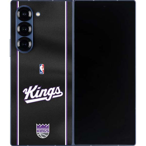 NBA Sacramento Kings Jersey Galaxy Z Fold6 Skin