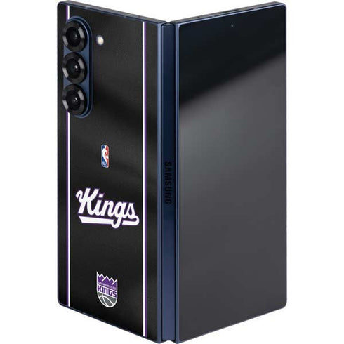 NBA Sacramento Kings Jersey Galaxy Z Fold6 Skin